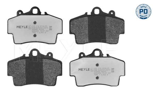 Kit pastiglie freno, Freno a disco - 025 219 3716/PD MEYLE