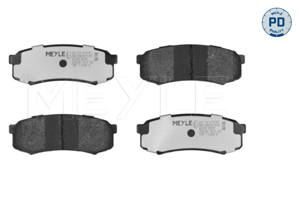 Brake Pad Set, disc brake - 025 219 4715/PD MEYLE