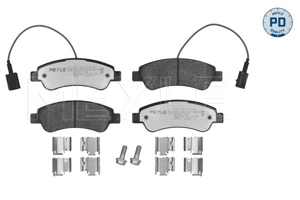 Brake Pad Set, disc brake - 025 220 4119/PD MEYLE