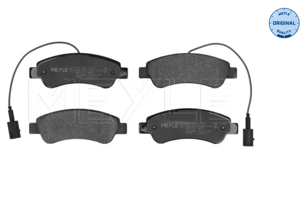 Brake Pad Set, disc brake - 025 220 4119 MEYLE