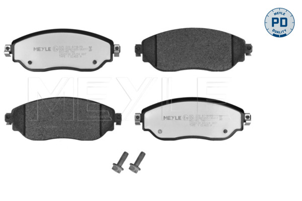 Brake Pad Set, disc brake - 025 220 8718/PD MEYLE