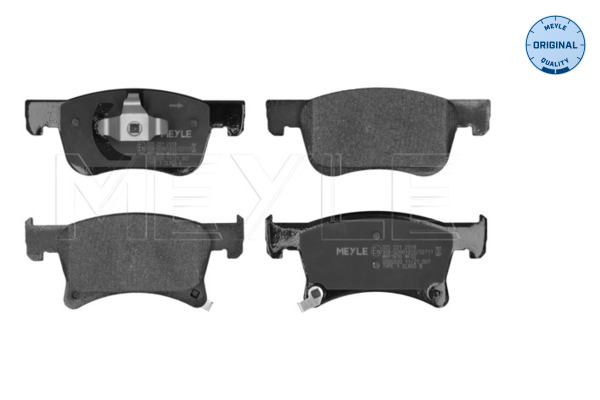 Brake Pad Set, disc brake - 025 221 2318 MEYLE
