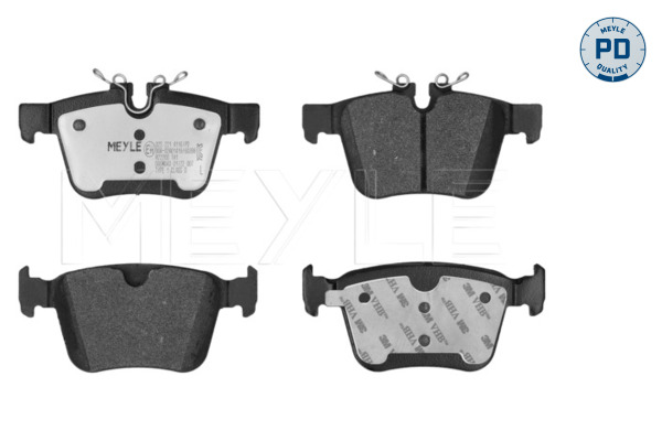 Brake Pad Set, disc brake - 025 221 4116/PD MEYLE