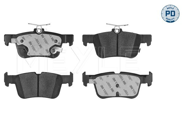 Brake Pad Set, disc brake - 025 222 3116/PD MEYLE