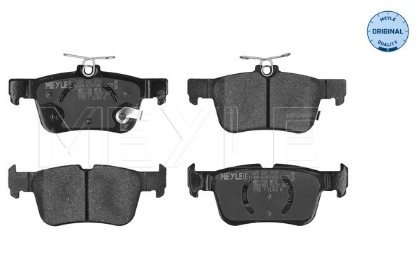 Brake Pad Set, disc brake - 025 222 3116 MEYLE