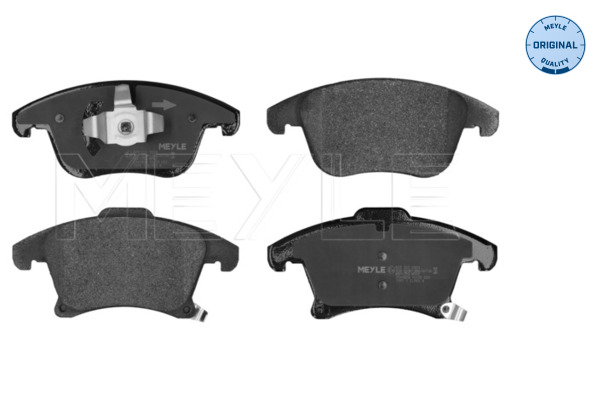 Brake Pad Set, disc brake - 025 222 6920 MEYLE