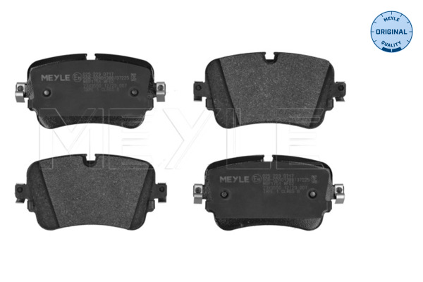 Brake Pad Set, disc brake - 025 223 0717 MEYLE