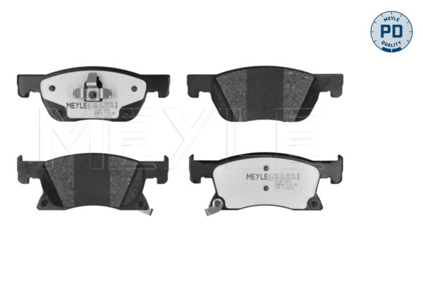Brake Pad Set, disc brake - 025 223 4220/PD MEYLE