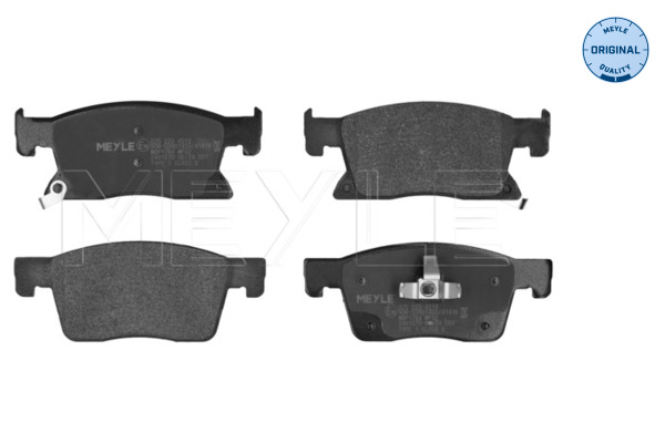 Brake Pad Set, disc brake - 025 223 4519 MEYLE