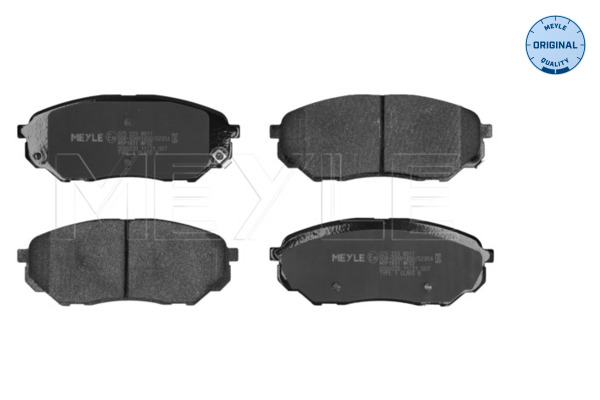Brake Pad Set, disc brake - 025 223 8017 MEYLE
