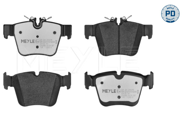 Brake Pad Set, disc brake - 025 224 2316/PD MEYLE