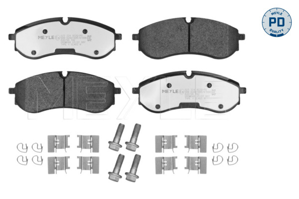Brake Pad Set, disc brake - 025 224 9220/PD MEYLE