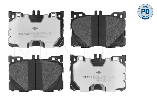 Kit pastiglie freno, Freno a disco - 025 225 8618/PD MEYLE