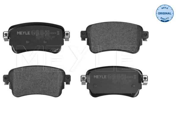 Brake Pad Set, disc brake - 025 225 8818 MEYLE