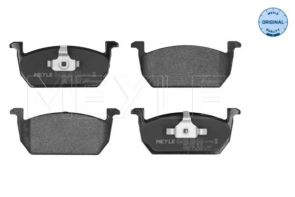 Brake Pad Set, disc brake - 025 226 3117 MEYLE