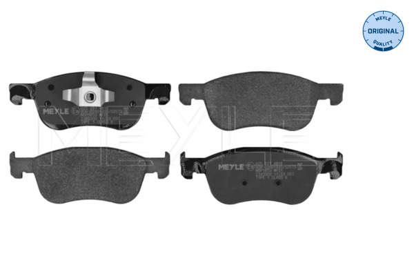 Brake Pad Set, disc brake - 025 227 4816 MEYLE