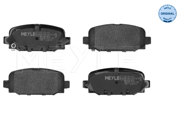 Brake Pad Set, disc brake - 025 228 4418 MEYLE