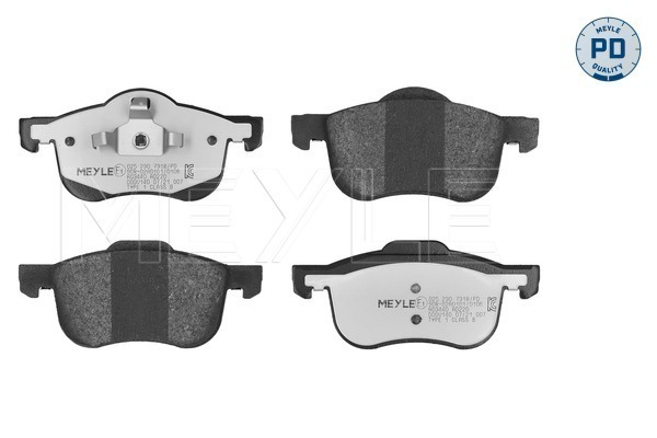 Brake Pad Set, disc brake - 025 230 7318/PD MEYLE