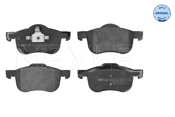 Brake Pad Set, disc brake - 025 230 7318 MEYLE