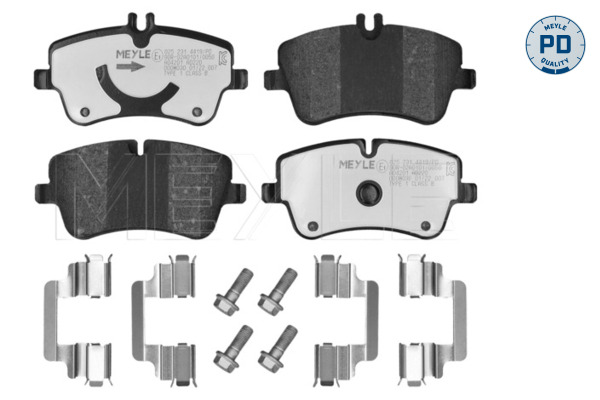 Brake Pad Set, disc brake - 025 231 4419/PD MEYLE