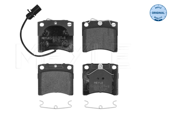 Brake Pad Set, disc brake - 025 231 7618/W MEYLE