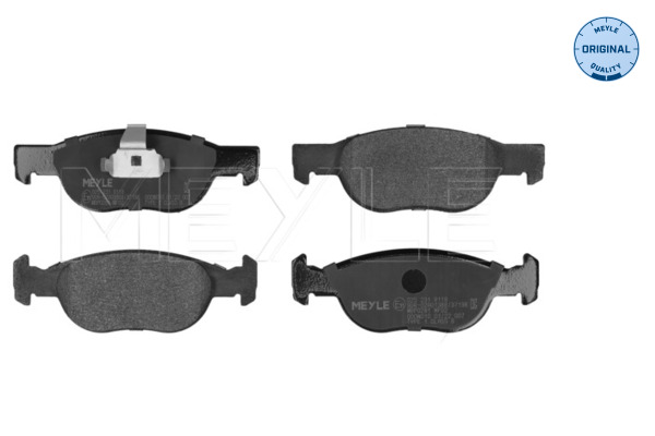 Brake Pad Set, disc brake - 025 231 8118 MEYLE