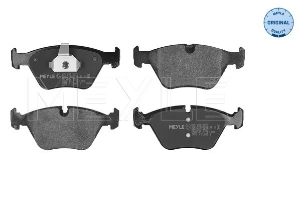 Brake Pad Set, disc brake - 025 231 8320 MEYLE