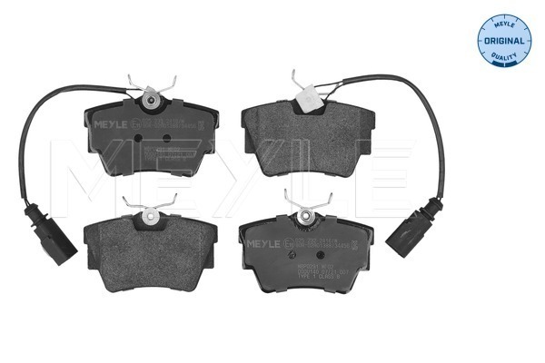 Kit pastiglie freno, Freno a disco - 025 232 2416/W MEYLE