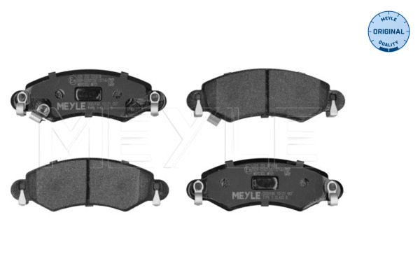 Brake Pad Set, disc brake - 025 232 5316/W MEYLE