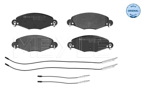 Brake Pad Set, disc brake - 025 232 7318 MEYLE