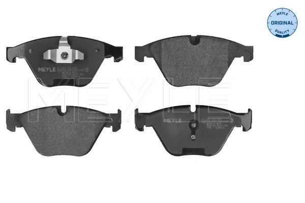 Brake Pad Set, disc brake - 025 233 1320 MEYLE