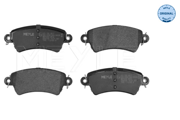 Brake Pad Set, disc brake - 025 233 9617 MEYLE