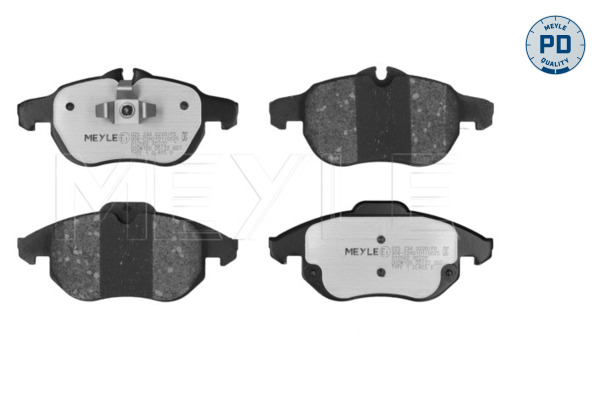 Комплект тормозных колодок, дисковый тормоз - 025 234 0220/PD MEYLE