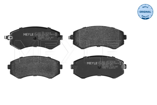 Brake Pad Set, disc brake - 025 235 0216/W MEYLE