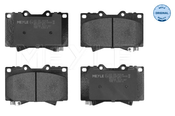 Brake Pad Set, disc brake - 025 235 2415/W MEYLE