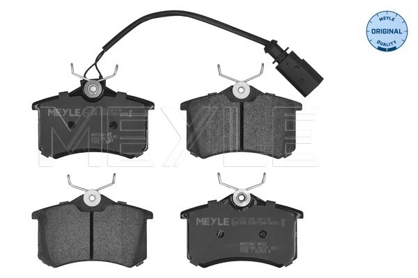 Brake Pad Set, disc brake - 025 235 5417/W MEYLE