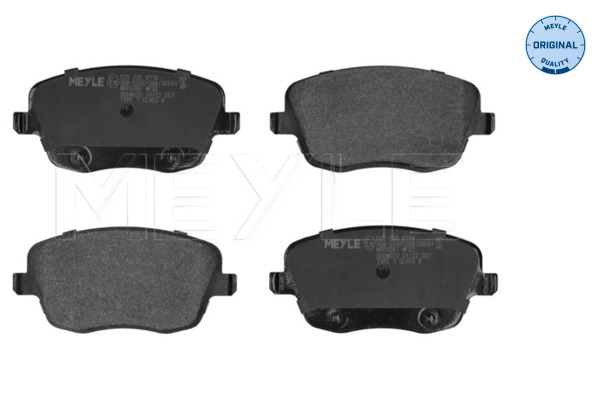 Brake Pad Set, disc brake - 025 235 8118 MEYLE