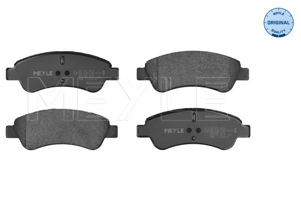 Brake Pad Set, disc brake - 025 235 9919 MEYLE