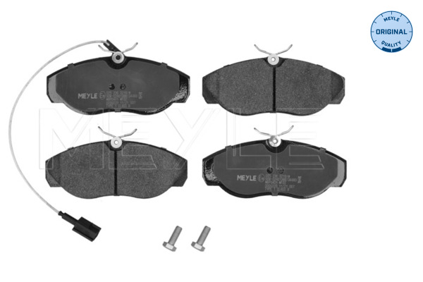 Kit pastiglie freno, Freno a disco - 025 236 0219/W MEYLE