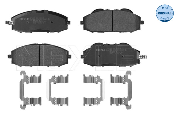 Brake Pad Set, disc brake - 025 236 1118/W MEYLE