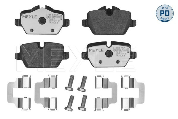 Brake Pad Set, disc brake - 025 236 2316/PD MEYLE