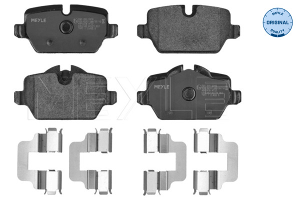 Brake Pad Set, disc brake - 025 236 2316 MEYLE