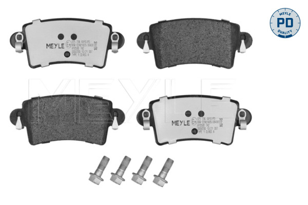 Brake Pad Set, disc brake - 025 236 6916/PD MEYLE
