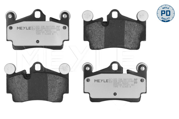Brake Pad Set, disc brake - 025 236 9417/PD MEYLE