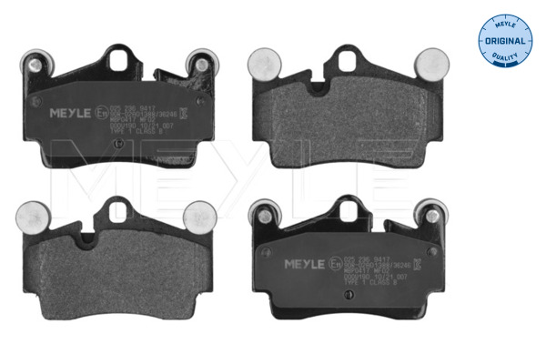 Brake Pad Set, disc brake - 025 236 9417 MEYLE
