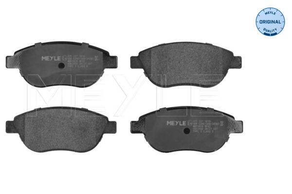 Brake Pad Set, disc brake - 025 237 0819 MEYLE