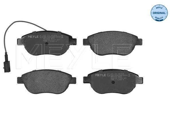 Brake Pad Set, disc brake - 025 237 0919/W MEYLE