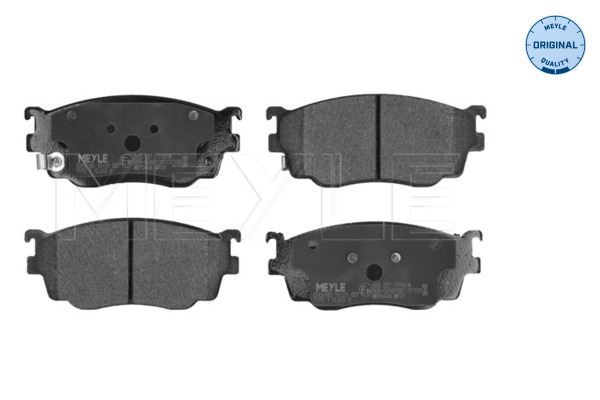 Brake Pad Set, disc brake - 025 237 7716/W MEYLE
