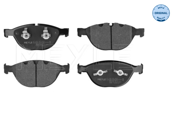 Brake Pad Set, disc brake - 025 237 9120 MEYLE