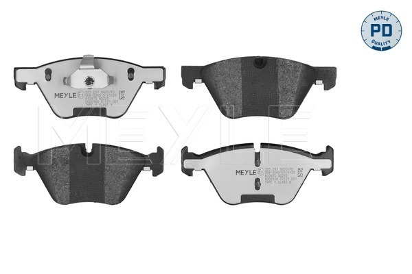 Brake Pad Set, disc brake - 025 237 9420/PD MEYLE